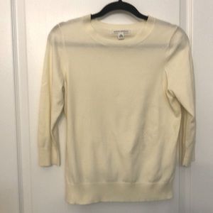 Soft cream color sweater